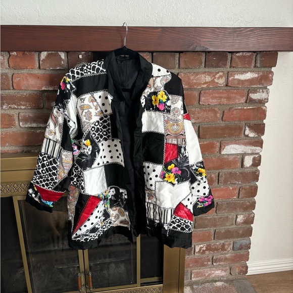 Reversible patchwork Vintage Jacket - Picture 1 of 5